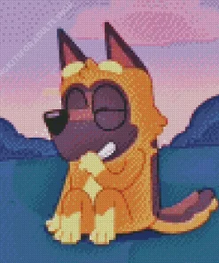 Bluey Gruber Diamond Painting
