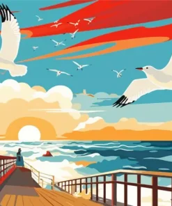 Easy Boardwalk Diamond Painting