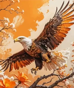 Flying Eagle Art Diamond Painting