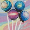 Galaxy Lollipop Diamond Painting
