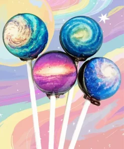 Galaxy Lollipop Diamond Painting