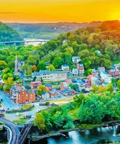 Harpers Ferry Diamond Painting