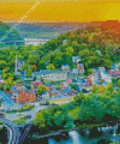 Harpers Ferry Diamond Painting