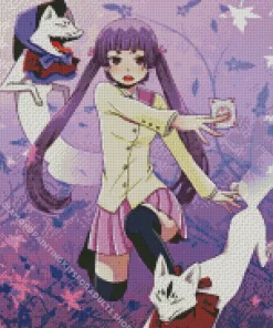 Izumo Blue Exorcist Female Character Diamond Painting
