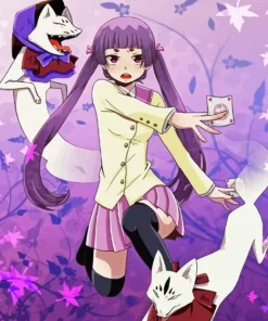 Izumo Blue Exorcist Female Character Diamond Painting