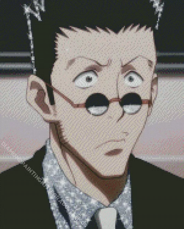 Leorio hunter x hunter Diamond By Numbers Leorio Hunter X Hunter Art Diamond Painting