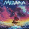 Moana Boat Diamond Painting