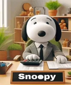 Mr Snoopy Diamond Painting