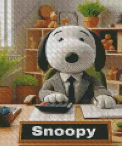 Mr Snoopy Diamond Painting