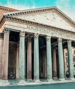 Pantheon Rome Diamond Painting