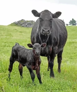 The Aberdeen Angus Diamond Painting