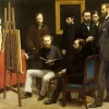 A Studio At Les Batignolles By Henri Latour Diamond Painting