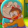 Aesthetic Nobita And Doraemon Diamond Painting