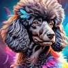 Aesthetic Poodle Diamond Painting