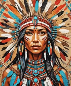 American Warrior Diamond Painting