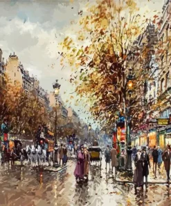Antoine Blanchard St Martins Boulevard Diamond Painting