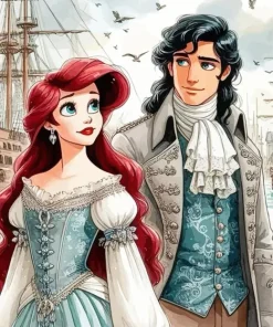 Ariel And Prince Diamond Painting
