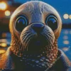 Baby Walrus Diamond Painting