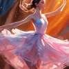 Ballerina Dress Diamond Painting
