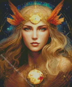 Beautiful Virgo Diamond Painting