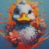 Bird Illustration Diamond Painting