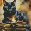 Black Cat Diamond Painting