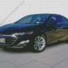 Black Chevy Malibu Diamond Painting