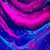 Blue And Pink Art Diamond Painting