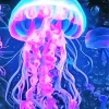 Blue And Pink Jellyfish Diamond Painting