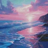 Blue And Pink Sunset Diamond Painting