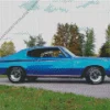Blue Buick Skylark Diamond Painting