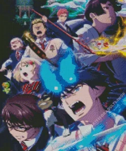 Blue Exorcist Anime Characters Diamond Painting