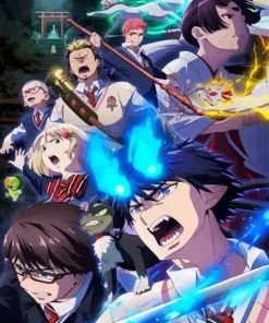Blue Exorcist Anime Characters Diamond Painting