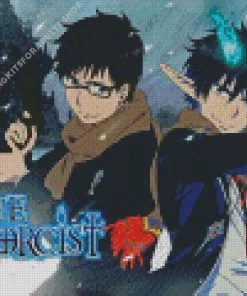 Blue Exorcist Poster Diamond Painting