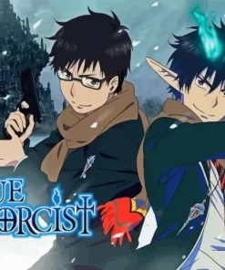 Blue Exorcist Poster Diamond Painting
