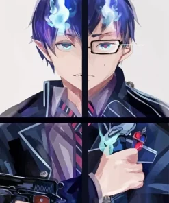 Blue Exorcist Rin And Yukio Diamond Painting
