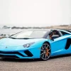 Blue Lamborghini Diamond Painting