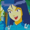 Blue Totally Spies Diamond Painting