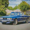 Blue Triumph Stag Diamond Painting