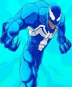 Blue Venom Diamond Painting