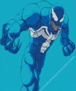 Blue Venom Diamond Painting