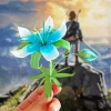 Blue Zelda Flower Diamond Painting