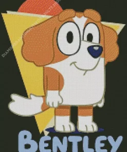 Bluey Spaniel Diamond Painting