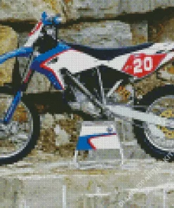 BMW Motocross Diamond Painting