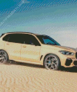 BMW Sand Color Diamond Painting