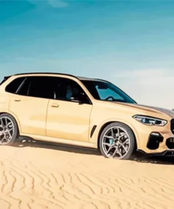 BMW Sand Color Diamond Painting