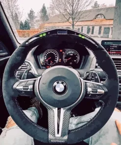BMW Steering Wwheel Diamond Painting