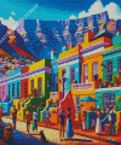 Bo Kaap Africa Diamond Painting