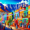 Bo Kaap Africa Diamond Painting