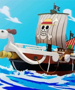 Boat From One Piece Diamond Painting